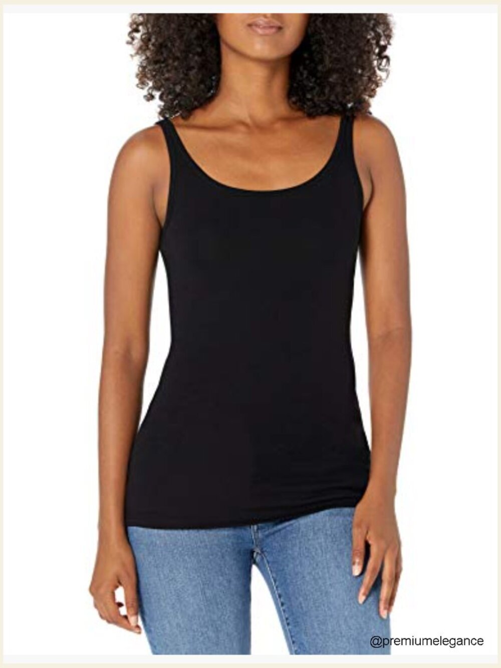 Slim-Fit Cotton Modal Micro Rib Tank Top 2-Pack - Picture 3 of 7